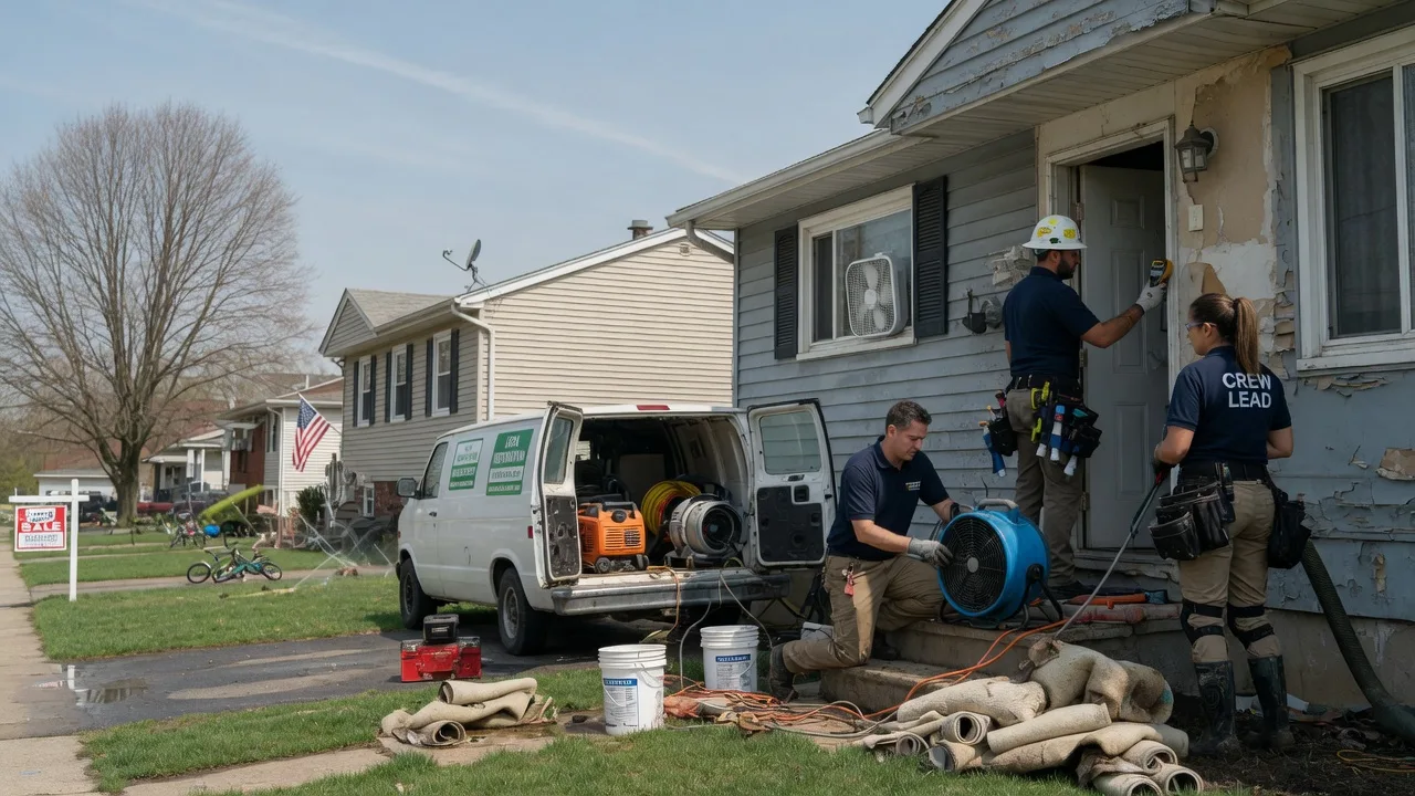 Flood Cleanup in Pettisville, OH near me