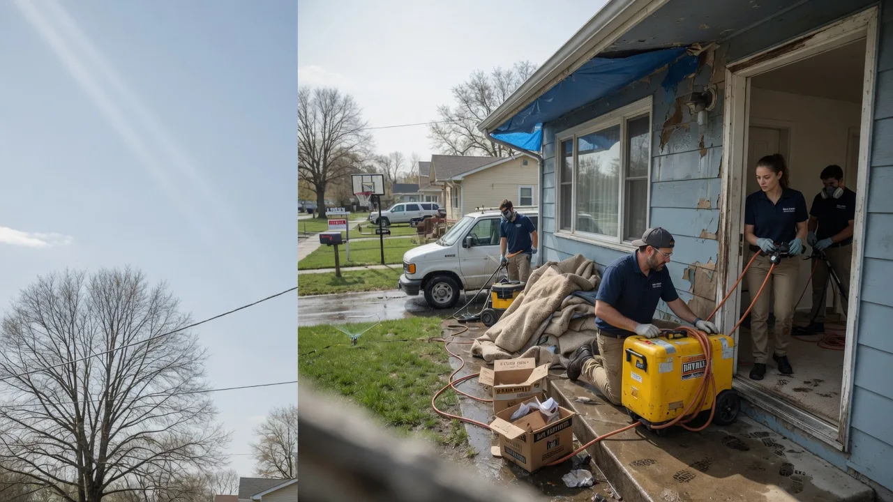 Basement Flood Cleanup in Pettisville, OH near me